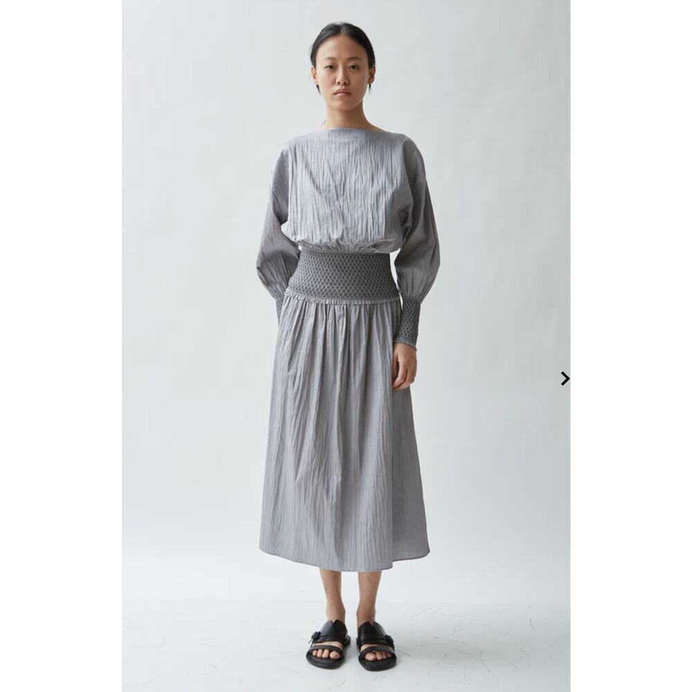 Toteme SAFARA COTTON SKIRT WITH SMOCK NWT Size Large